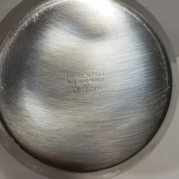 Tramontina Stainless  Sugar and Creamer Set. - Picture 13 of 13